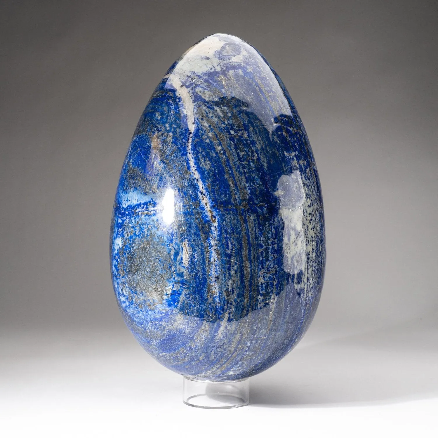 Museum Quality Huge Lapis Lazuli Egg from Afghanistan (15'', 52 lbs)