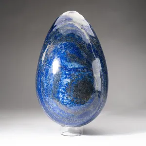 Museum Quality Huge Lapis Lazuli Egg from Afghanistan (15'', 52 lbs)