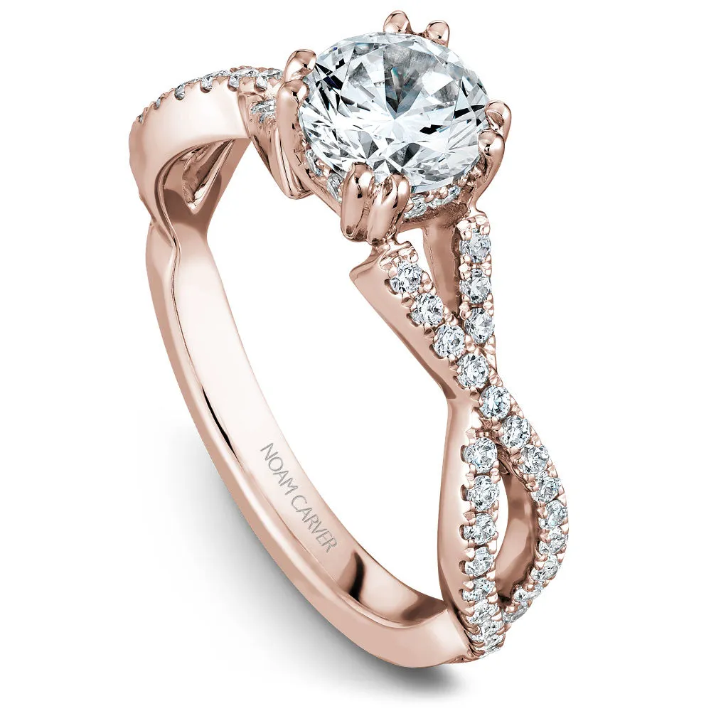 Noam Carver Engagement Ring - B004-03RM-100A