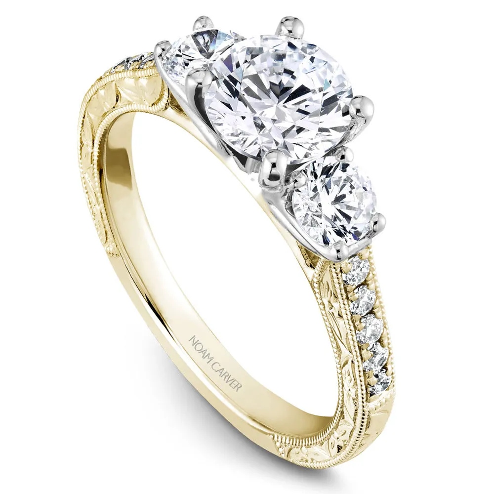 Noam Carver Engagement Ring - B206-01YWM-100A