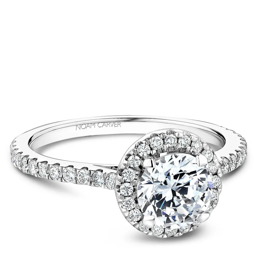 Noam Carver Engagement Ring - B508-01WM-100A