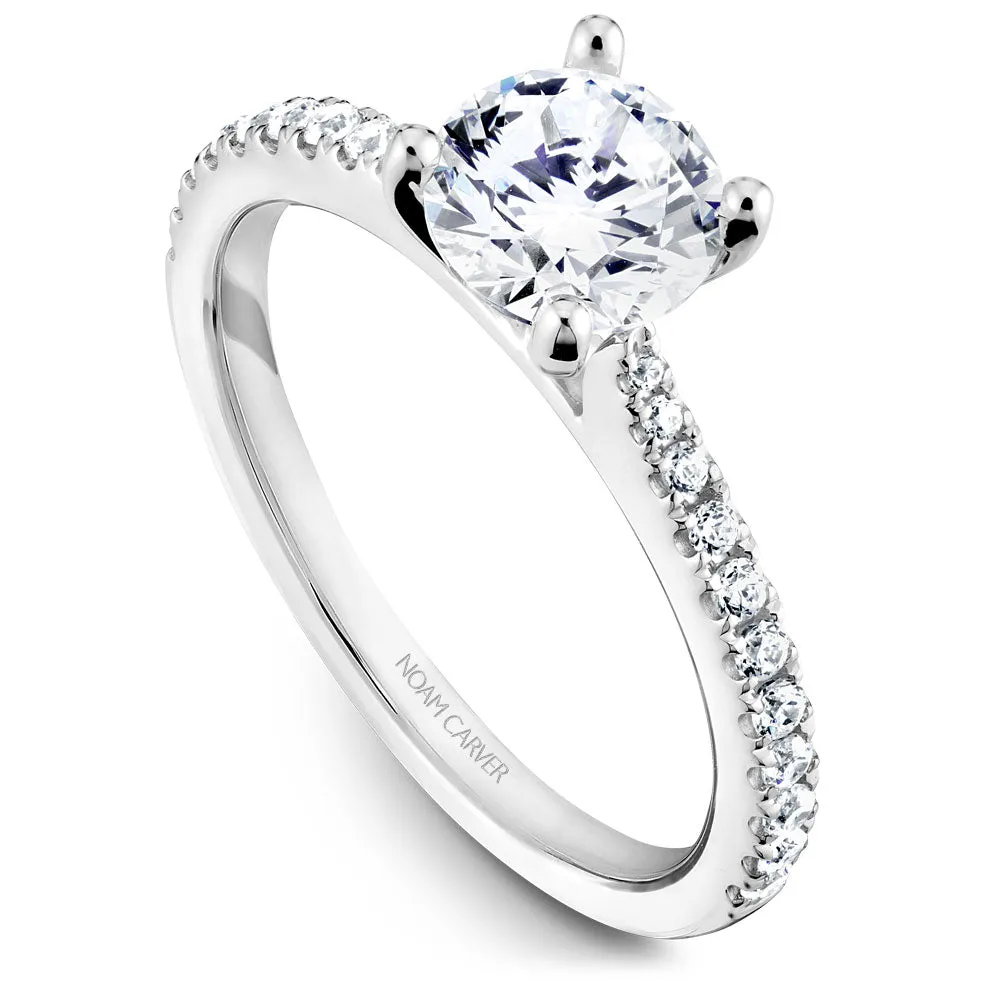 Noam Carver Engagement Ring - R046-01WM-100A