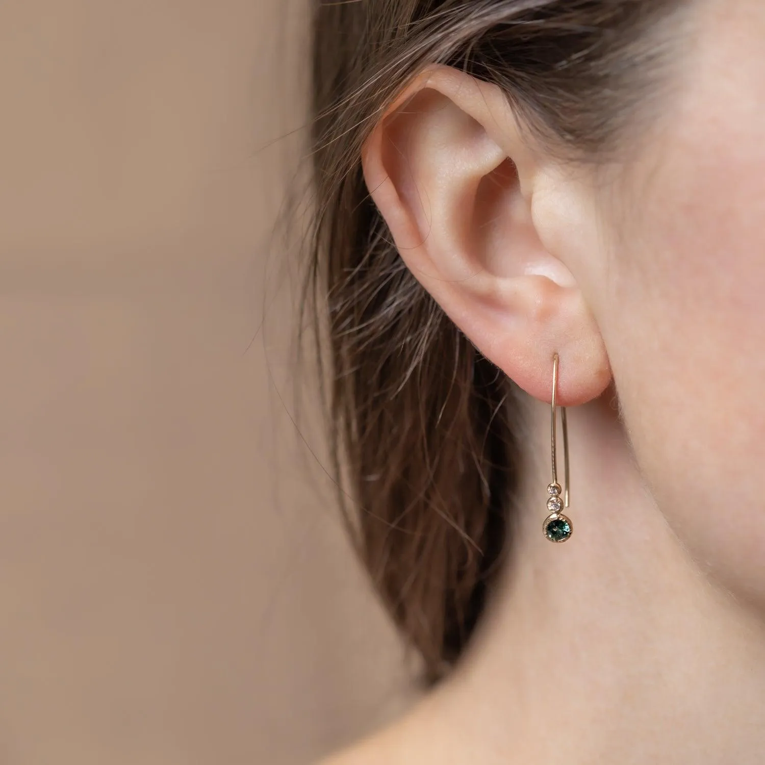 North star Earrings