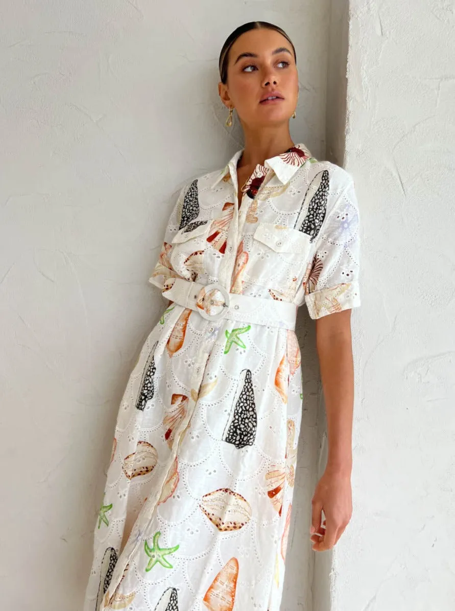 Palm Noosa Souvenir Dress in Shells