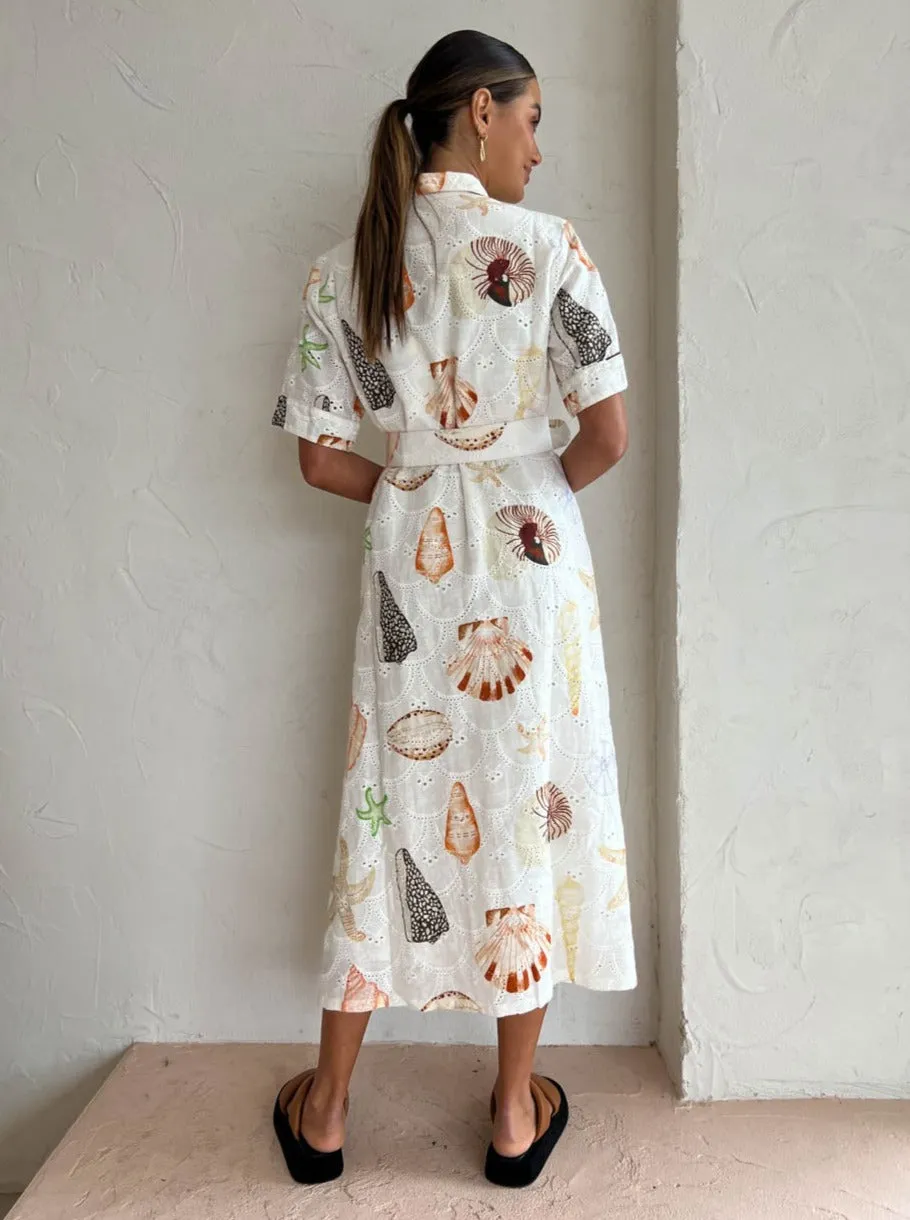 Palm Noosa Souvenir Dress in Shells