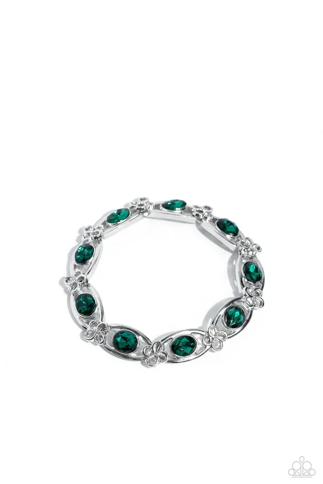 Paparazzi Bracelet ~ Infinite Impression - Green