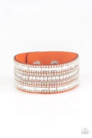 PAPARAZZI Rebel Radiance - Orange Bracelet