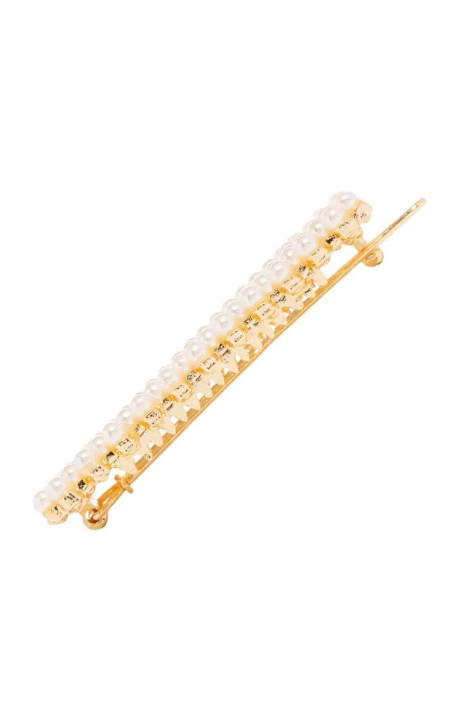 Pearl Tige Boule Barrette Set