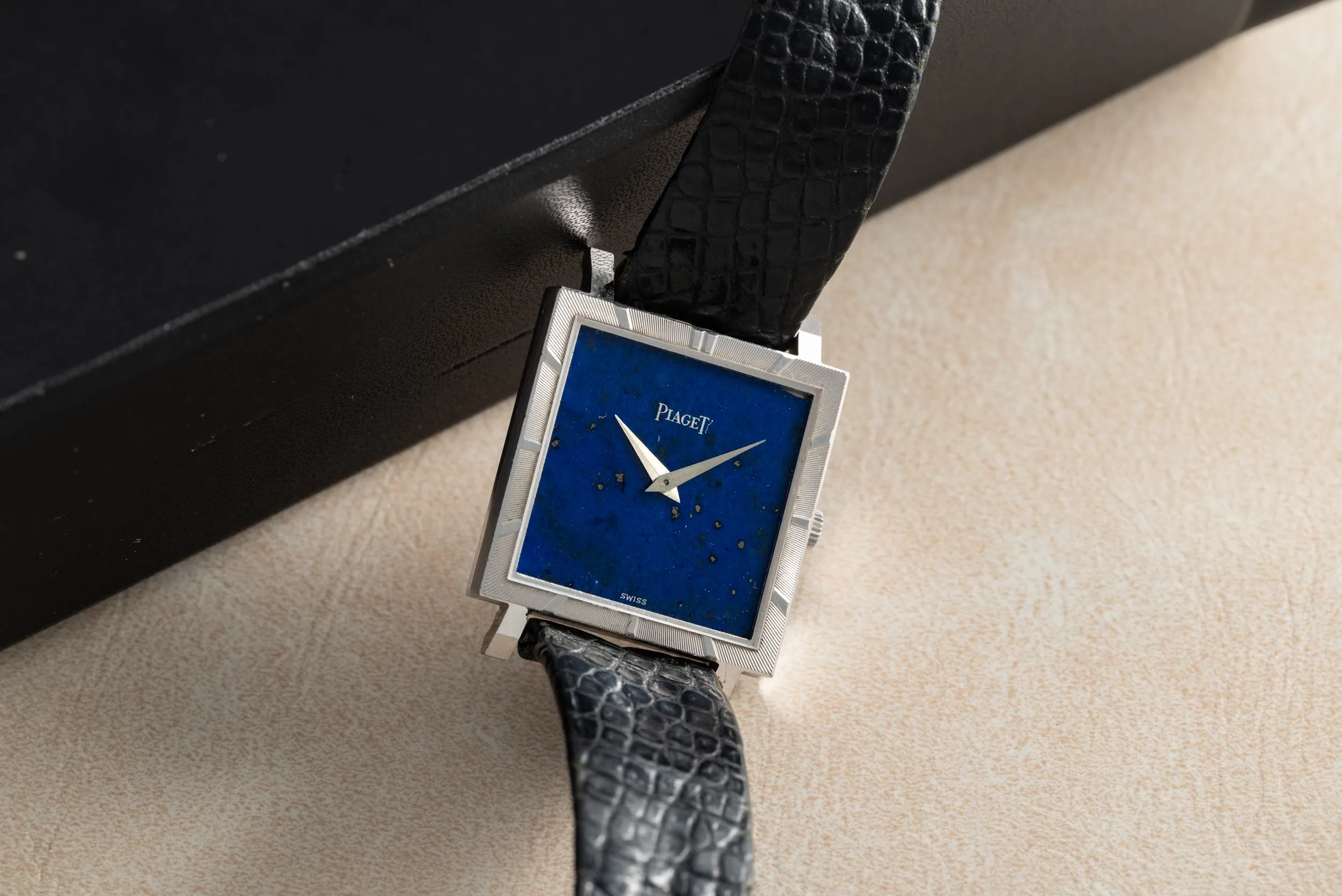 Piaget Carre 'Lapius Lazuli'