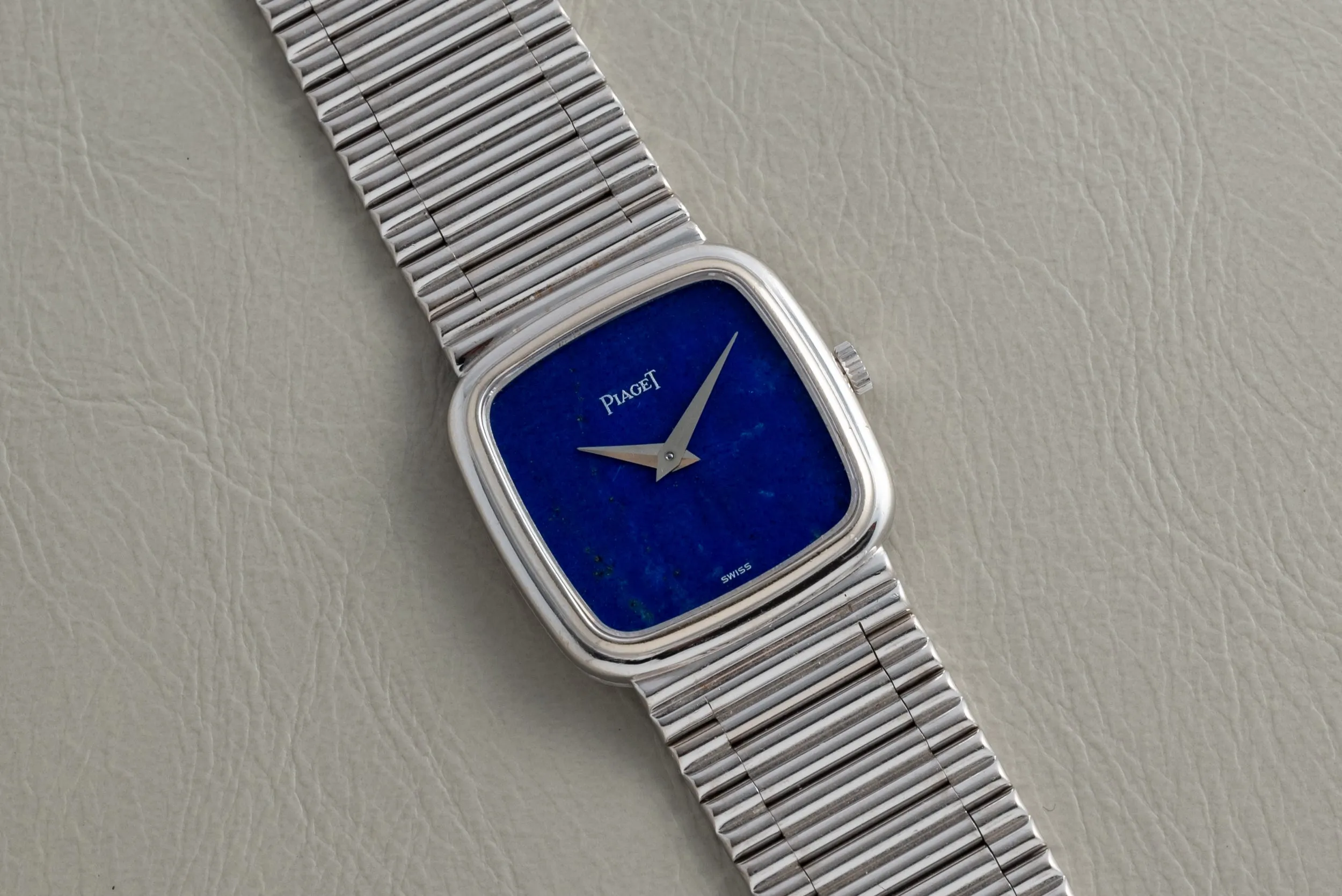 Piaget White Gold 'Lapis Lazuli' Dress Watch