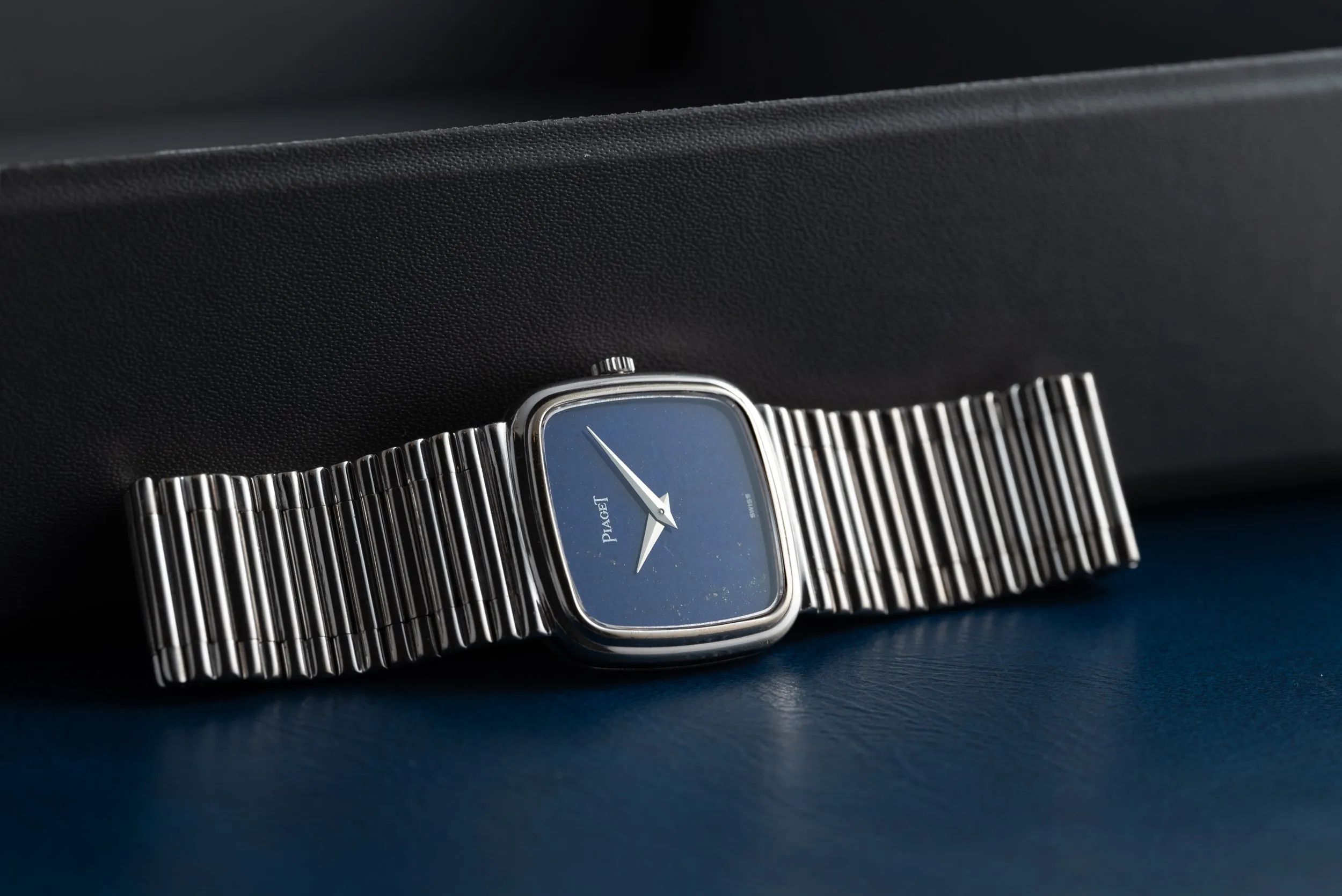 Piaget White Gold 'Lapis Lazuli' Dress Watch