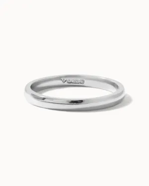 Platinum Classic Ring - 2mm Band