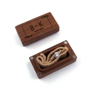 Rectangular Custom Ring Box