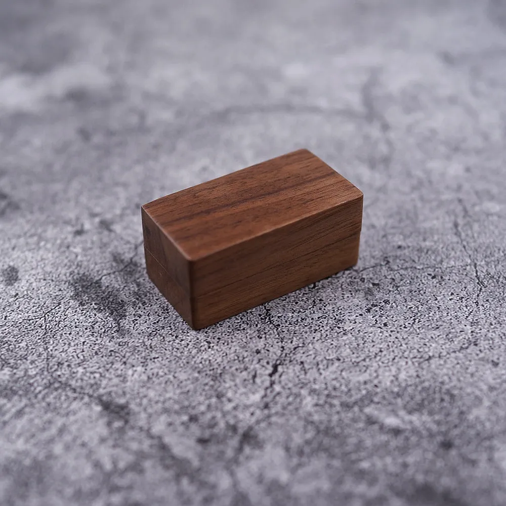 Rectangular Custom Ring Box