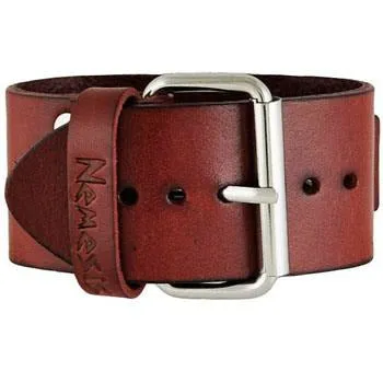 Red Leather Ladies Cuff