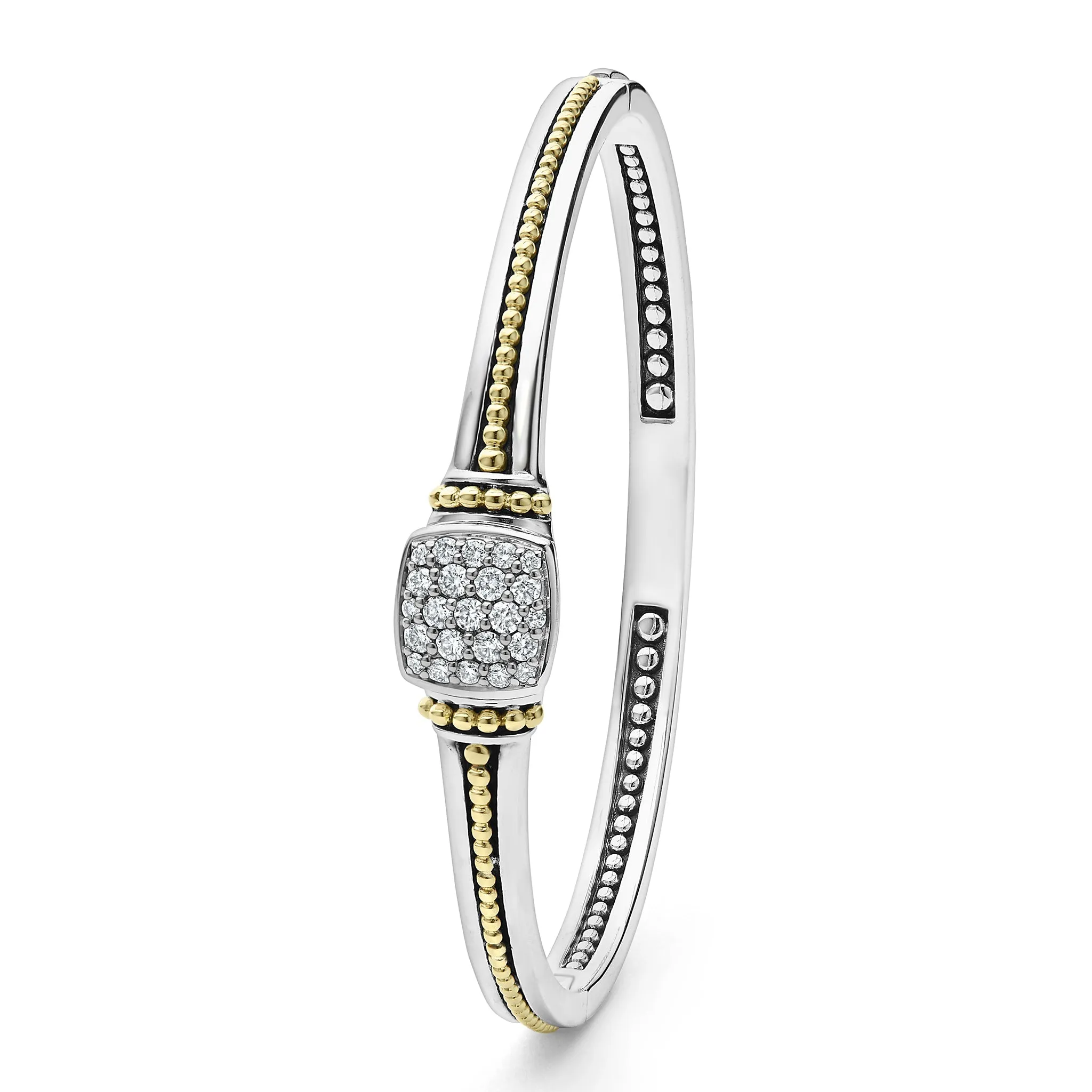 Rittenhouse Two-Tone Diamond Cuff Bracelet