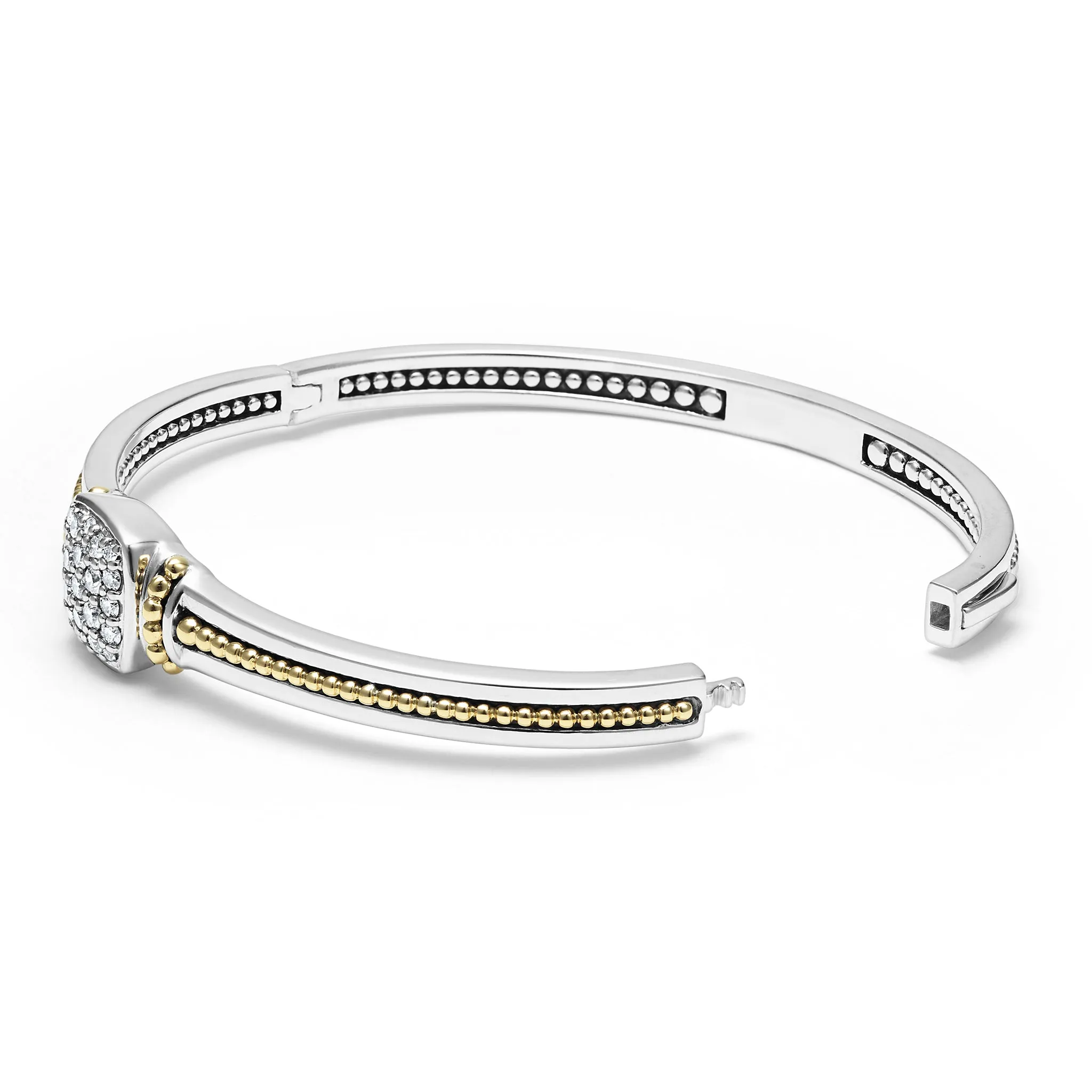 Rittenhouse Two-Tone Diamond Cuff Bracelet