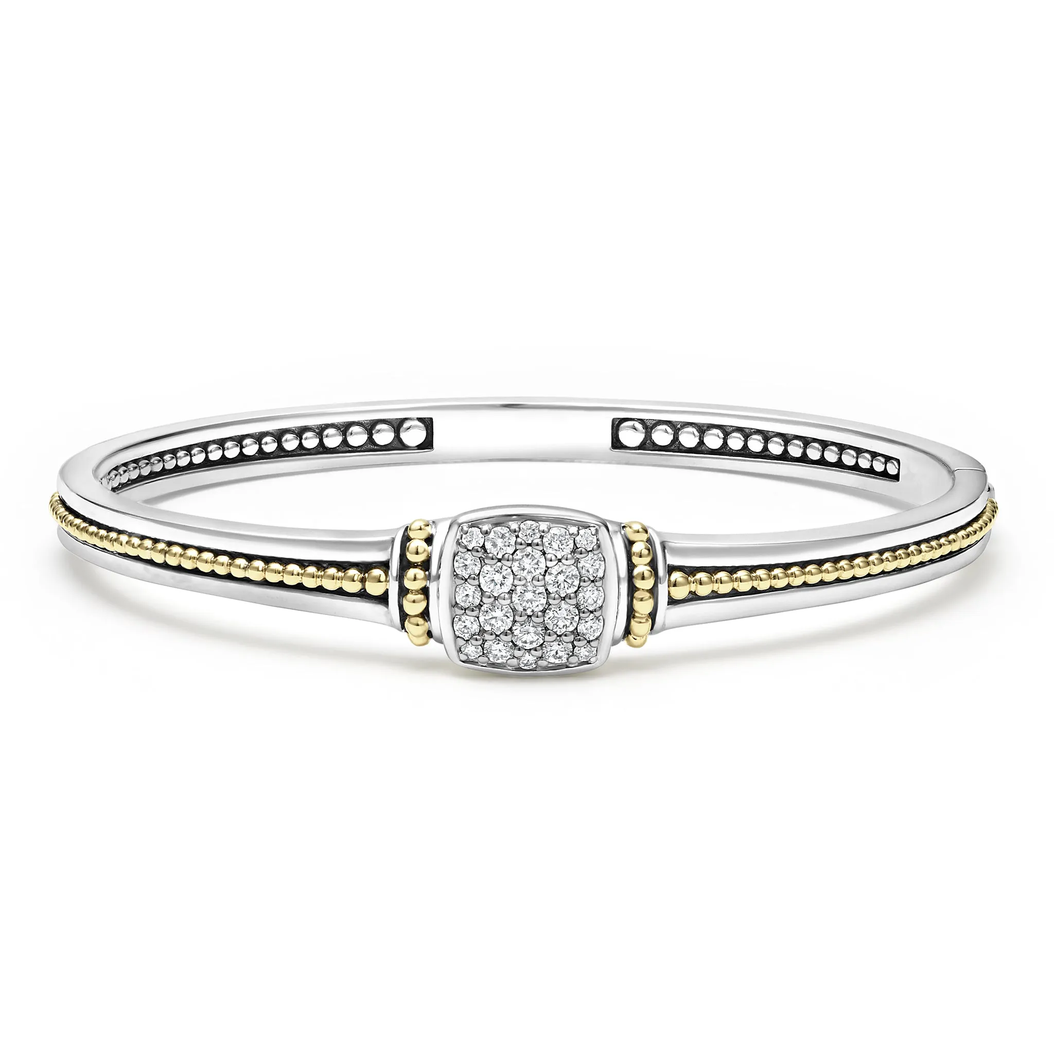 Rittenhouse Two-Tone Diamond Cuff Bracelet