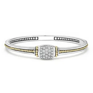 Rittenhouse Two-Tone Diamond Cuff Bracelet