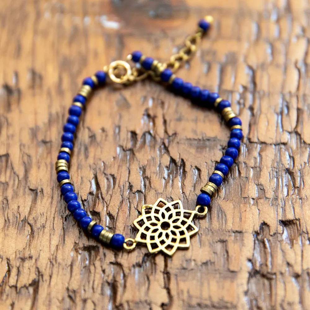 Seed of Life Beaded Bracelet