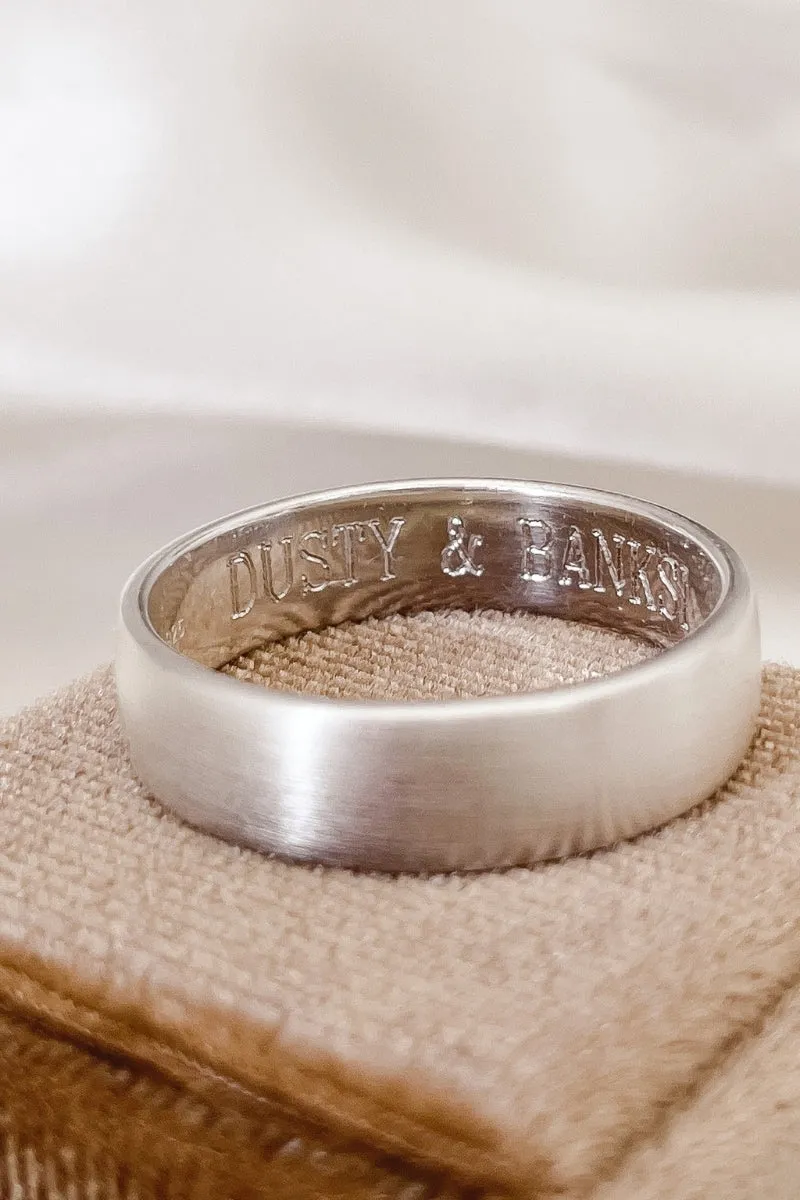 Signature Men's Ring - Silver