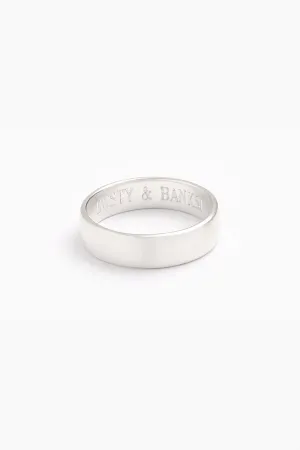 Signature Men's Ring - Silver