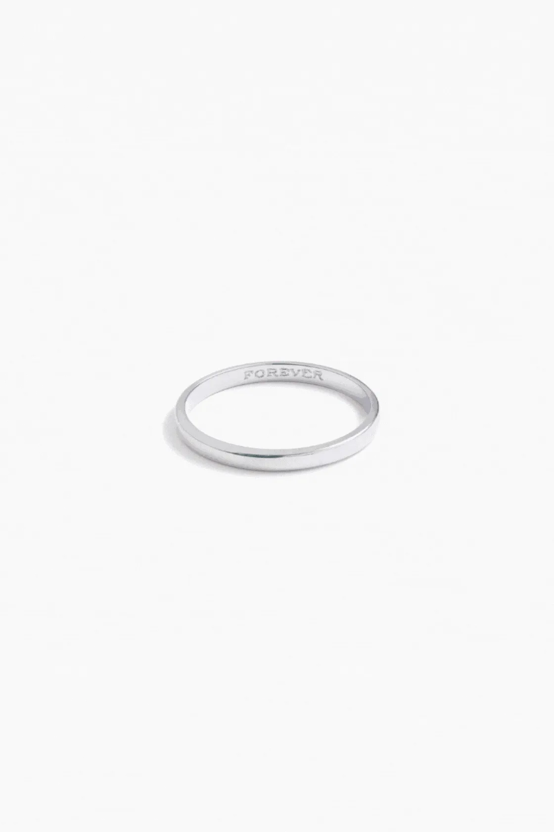 Signature Ring 2mm - Silver