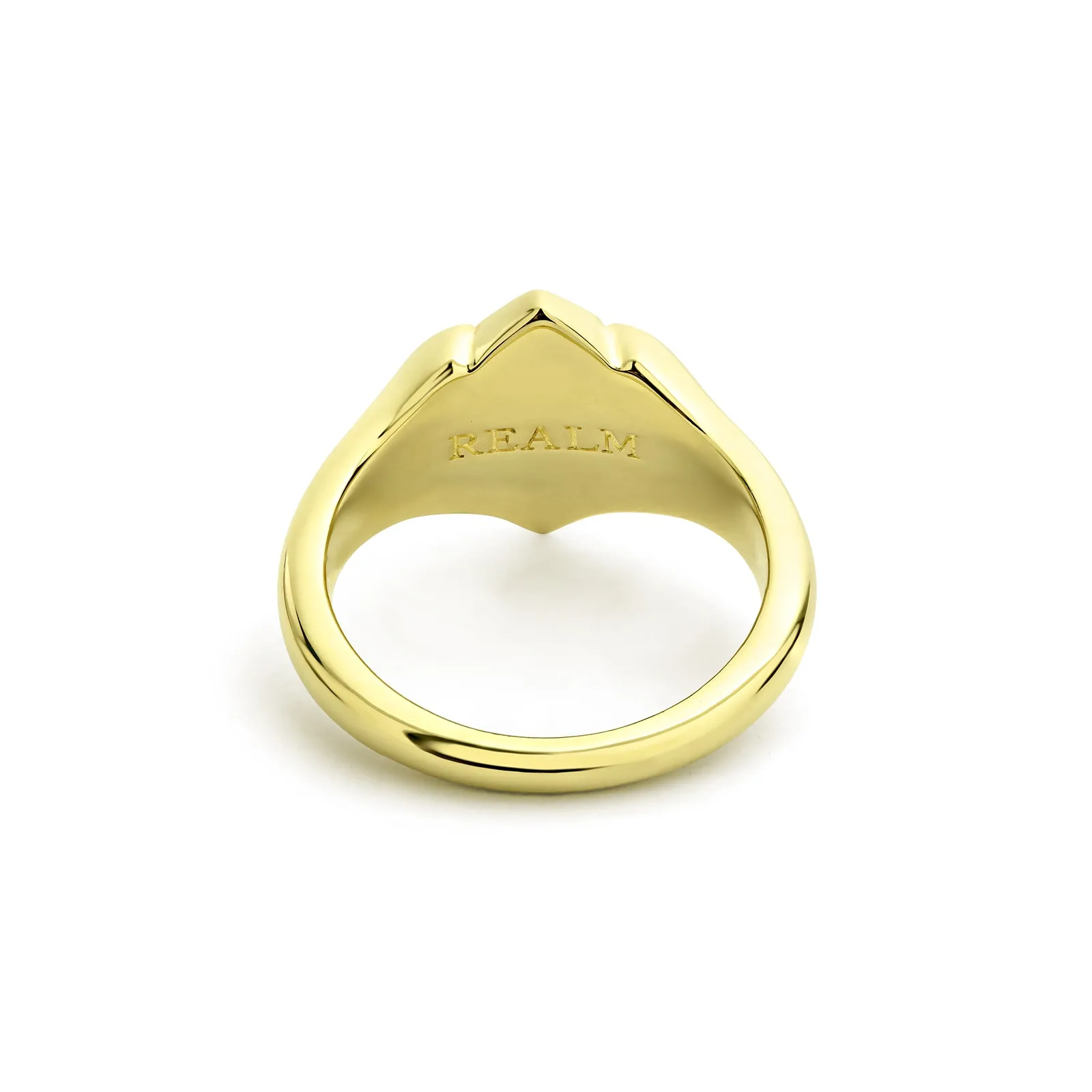 Signet Ring Small - 18K Gold Vermeil