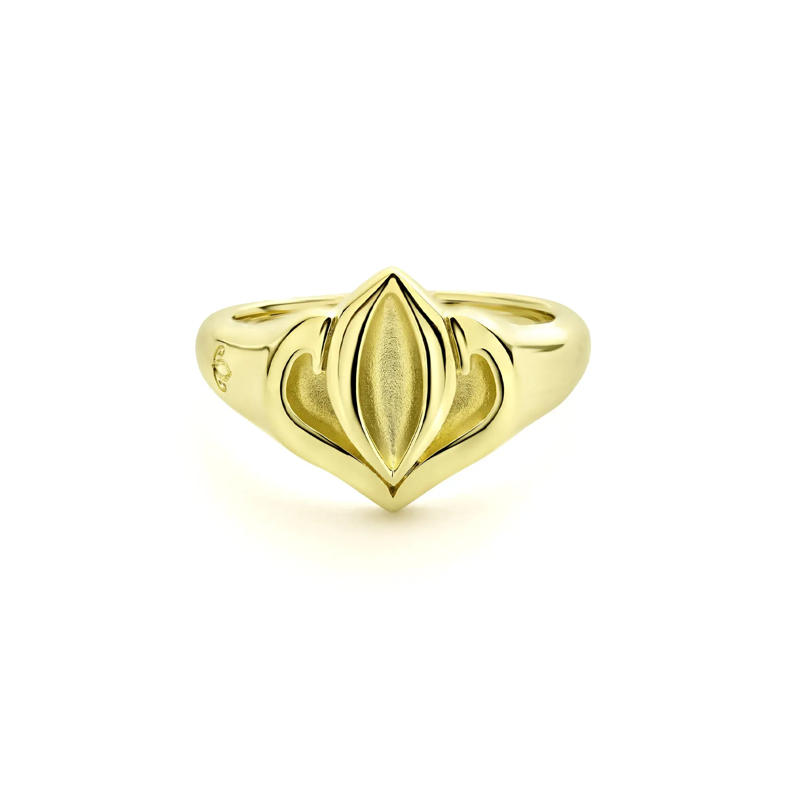 Signet Ring Small - 18K Gold Vermeil