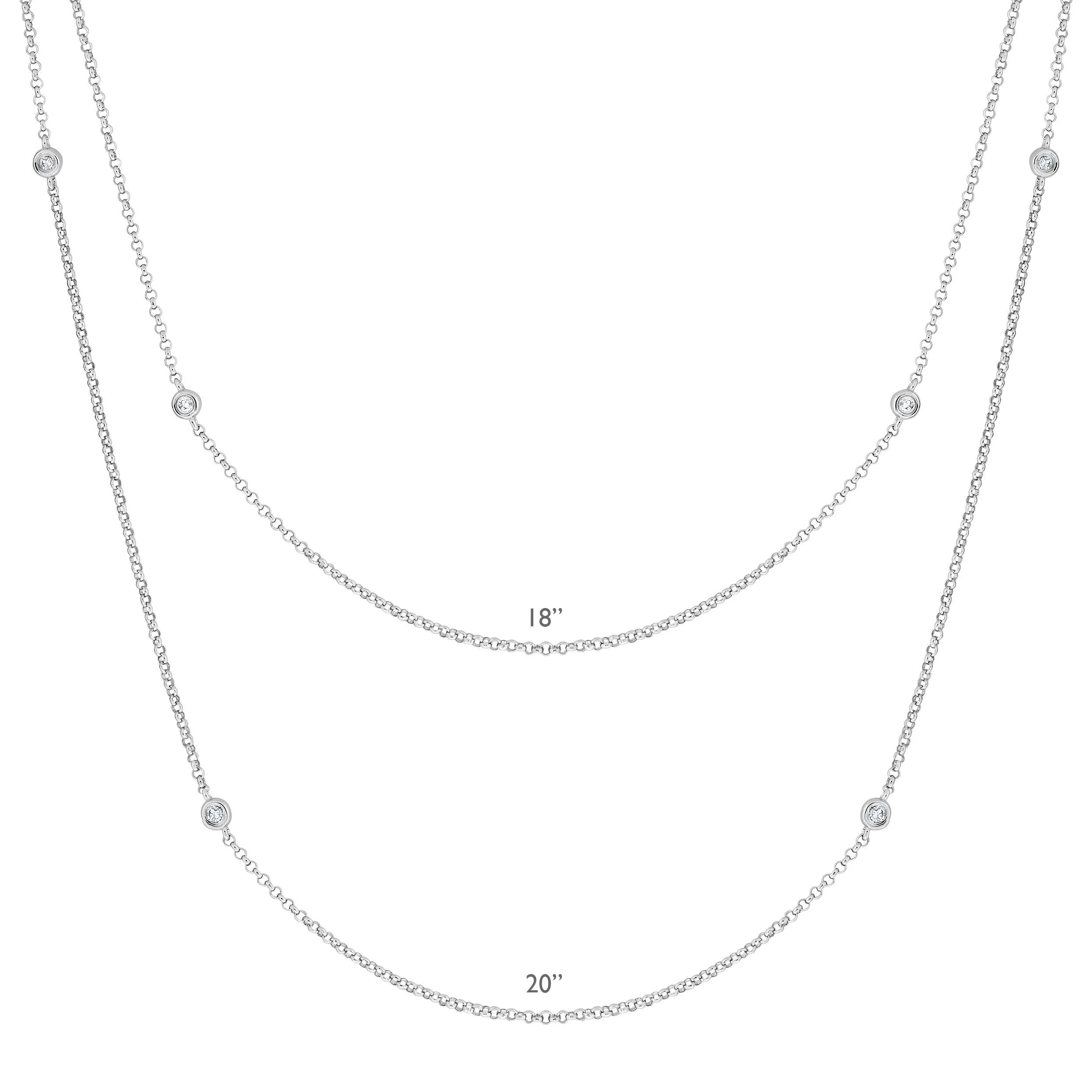 Silver Necklace - BJEESP286D