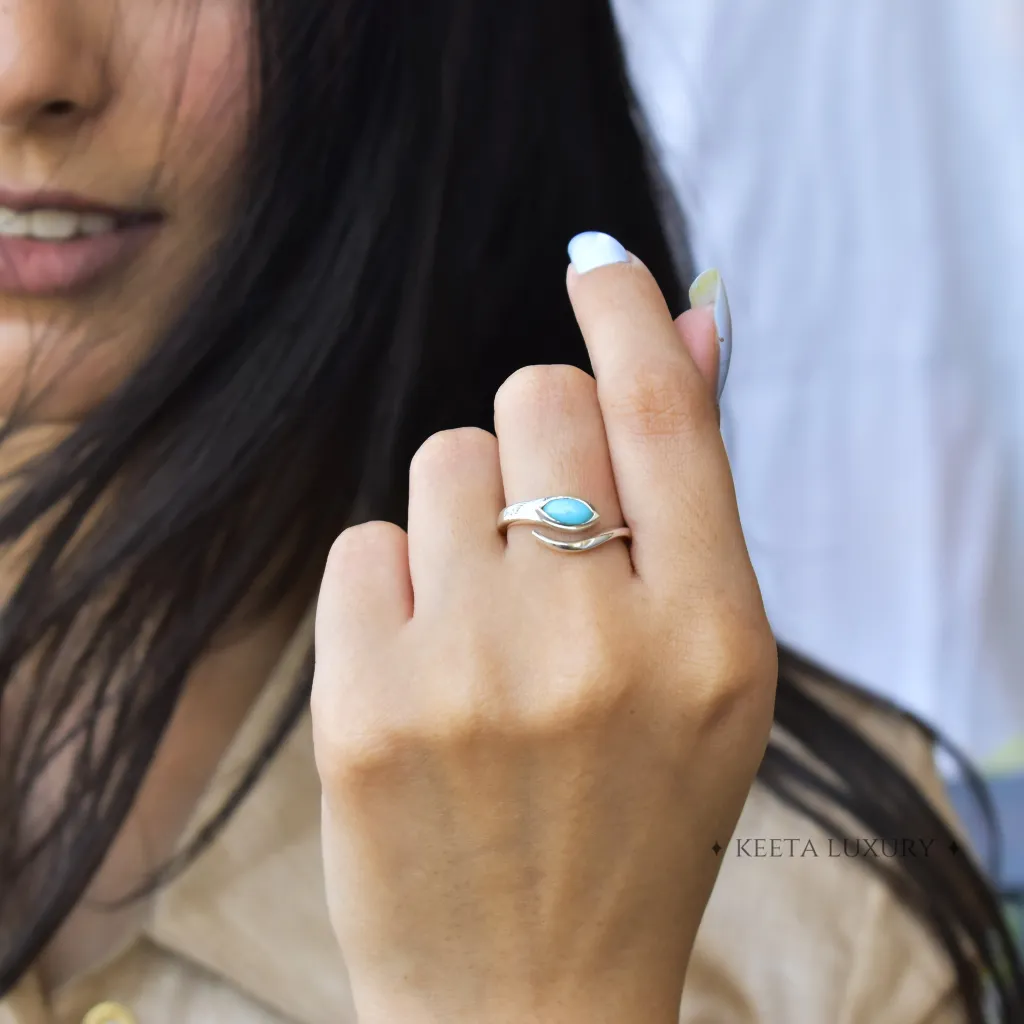 Snake Charmer - Turquoise Ring