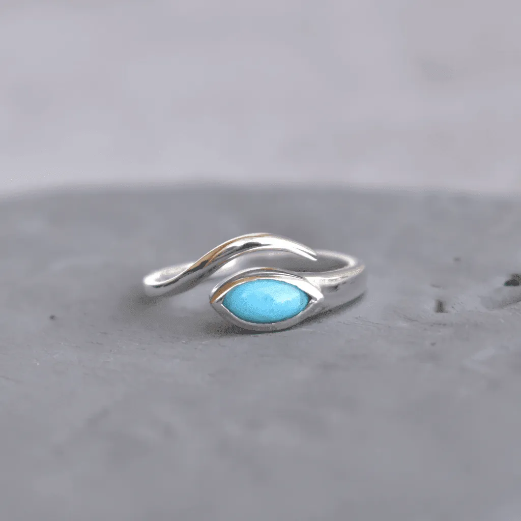 Snake Charmer - Turquoise Ring