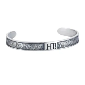 Statement Classic Cuff Bracelet - Solid Silver