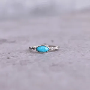 Subtle Elegance - Turquoise Ring