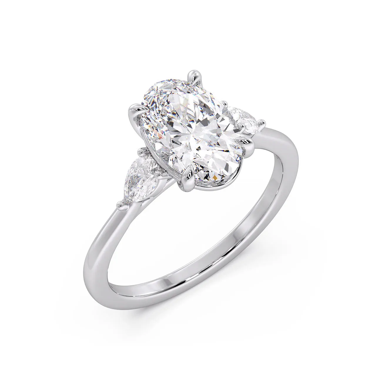 Teresa Triad Engagement Ring