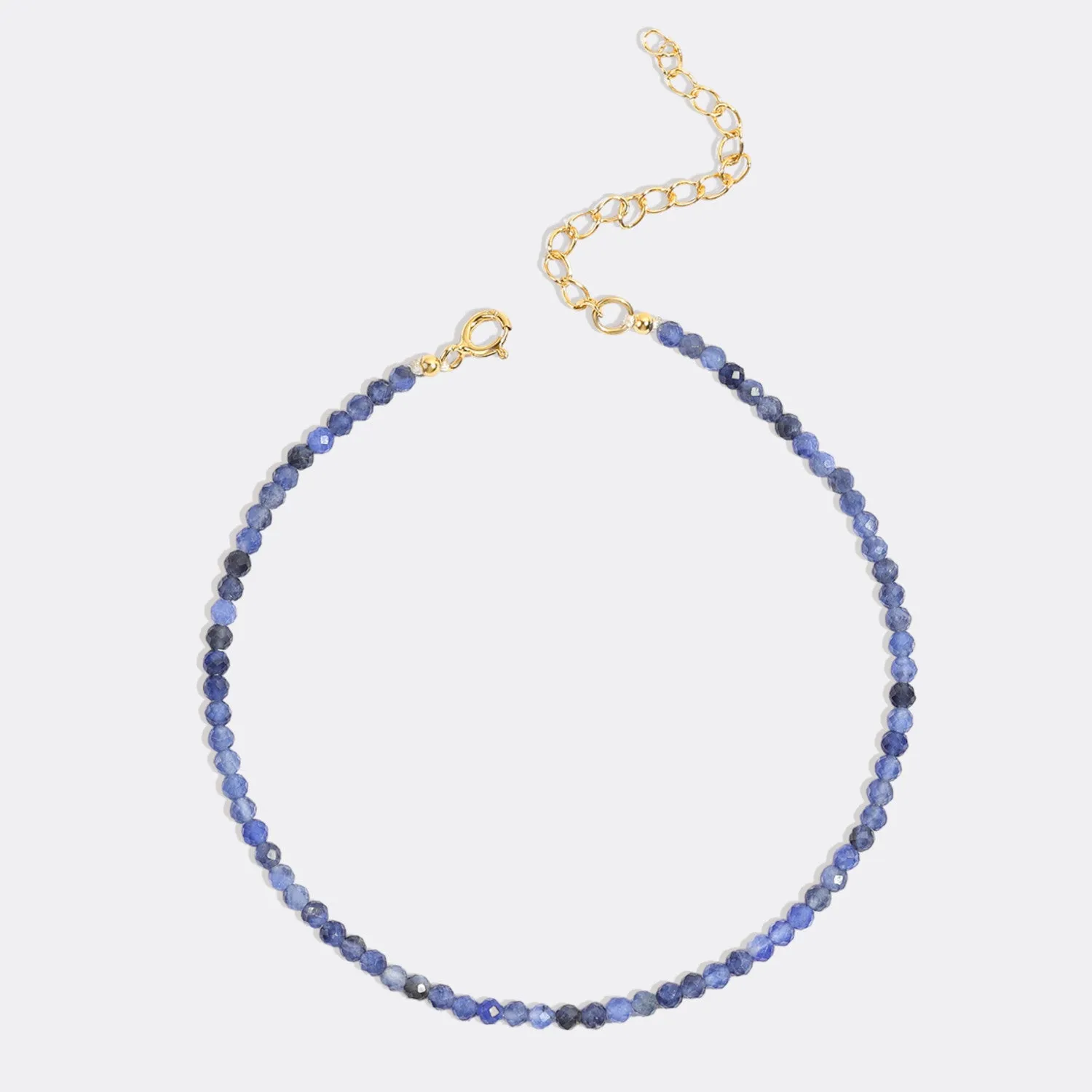 Tiny Stackable Mini Lapis Lazuli Beaded Bracelet