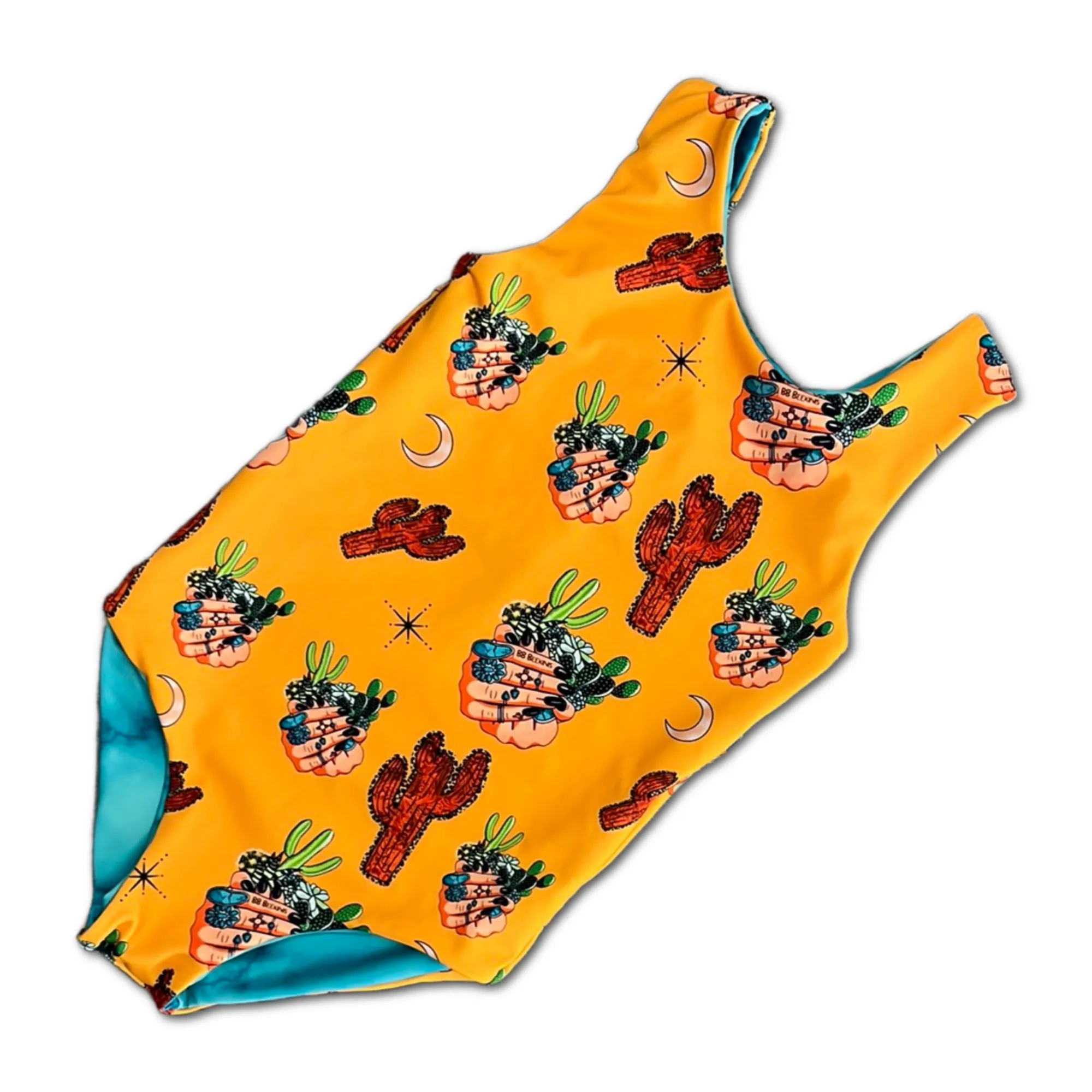 Tooled Turquoise Kids One Piece