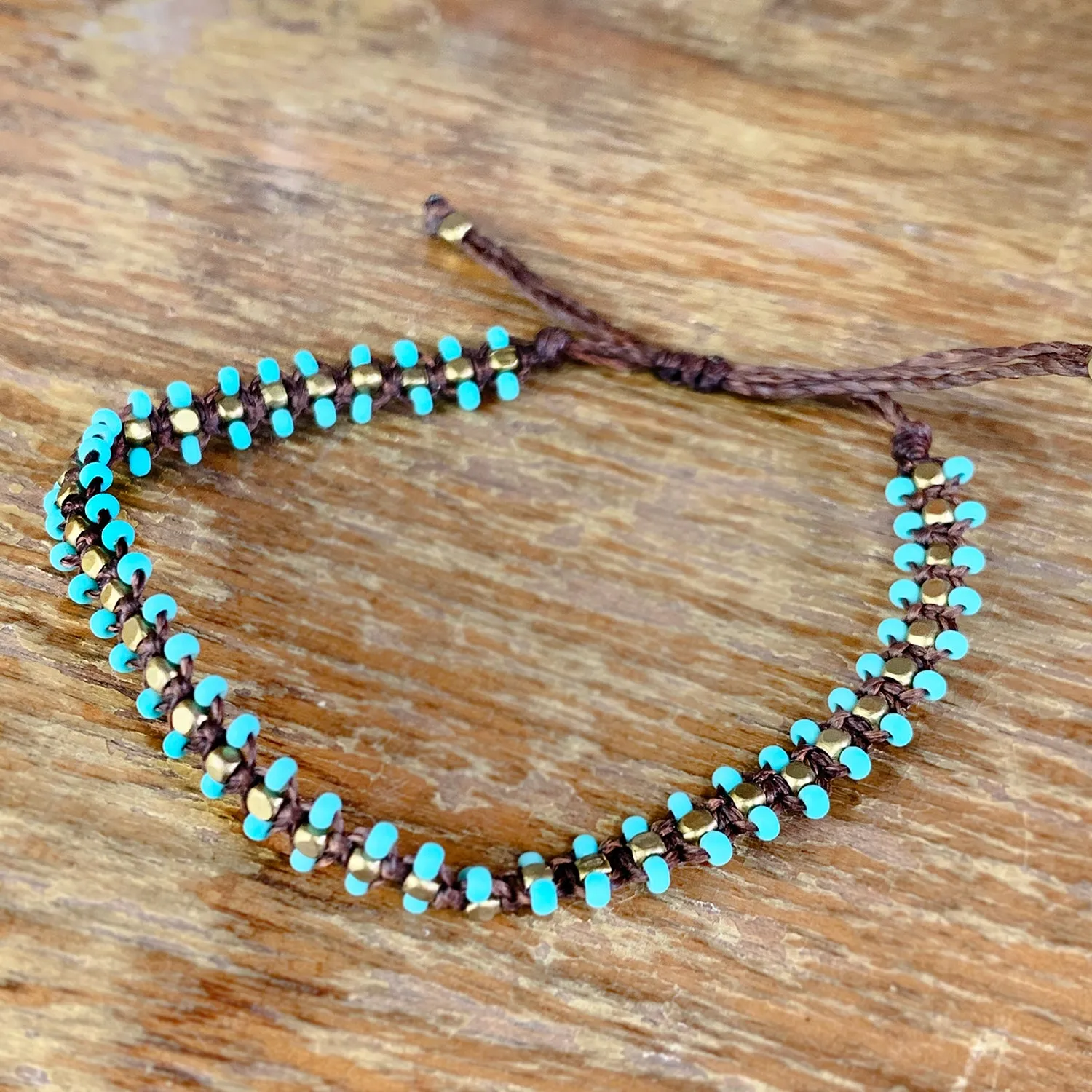 Turquoise Beaded Bracelet