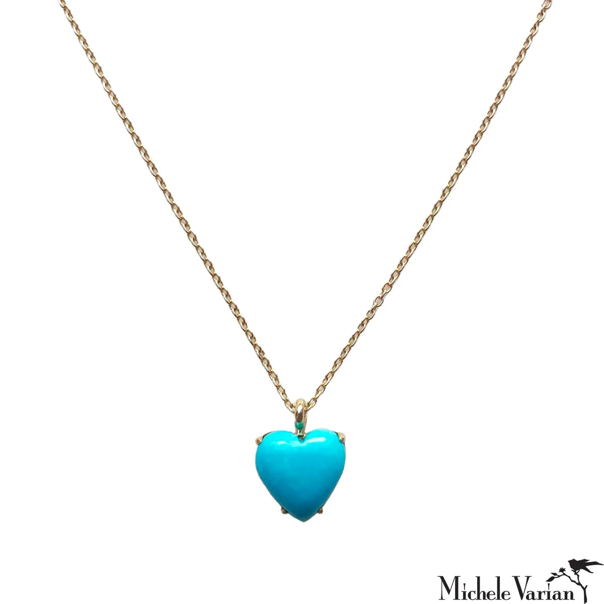 Turquoise Heart Necklace