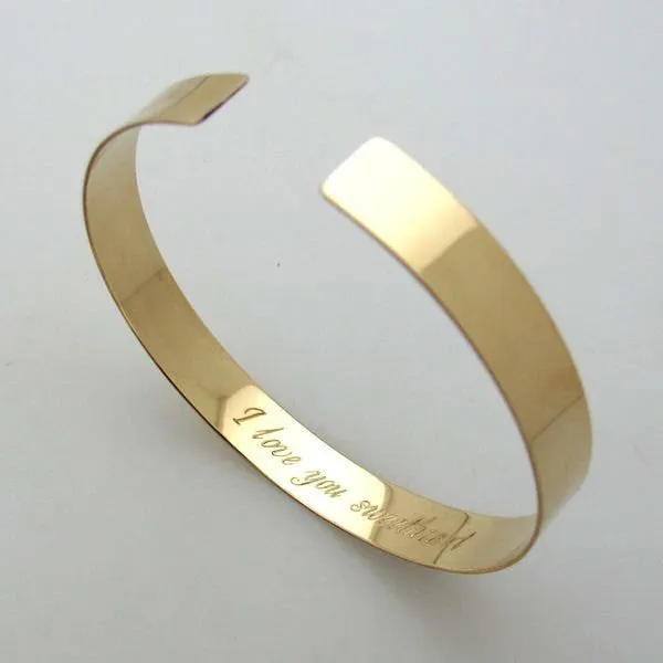 Upper Arm Gold Bracelet