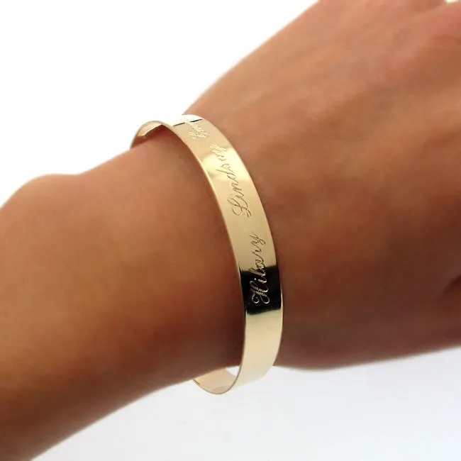 Upper Arm Gold Bracelet