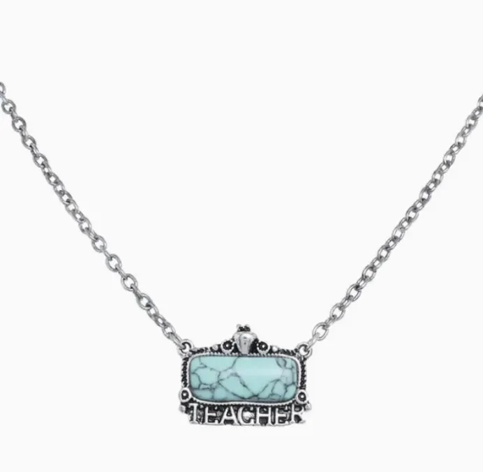 Western Teacher Necklace