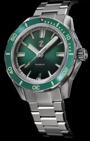 Zelos Swordfish 40mm Emerald Green V2