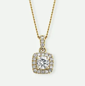 Zoey | 9ct Yellow Gold 0.33ct tw Lab Grown Diamond Necklace